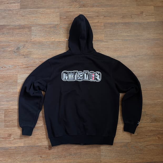 뉴에라 100 후드 집업 점퍼 MLB 시카고 화이트삭스