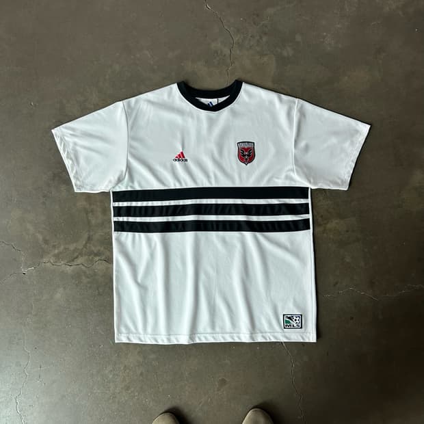 90s 아디다스 mls dc유나이티드 져지