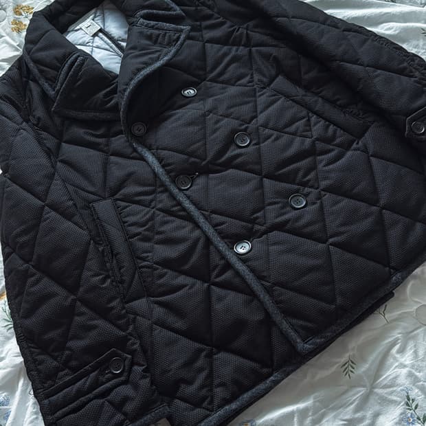 꼼데가르송 패딩 피코트