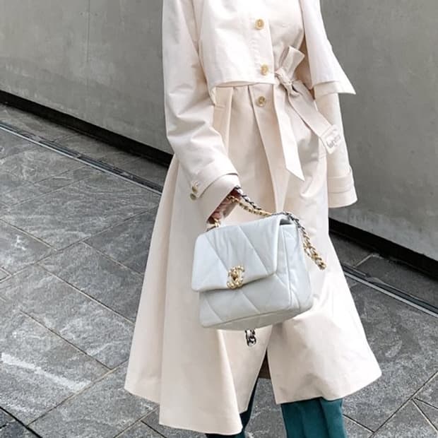 RAON(라온) 스페셜 라인 레이어드 3-Way 트렌치 코트