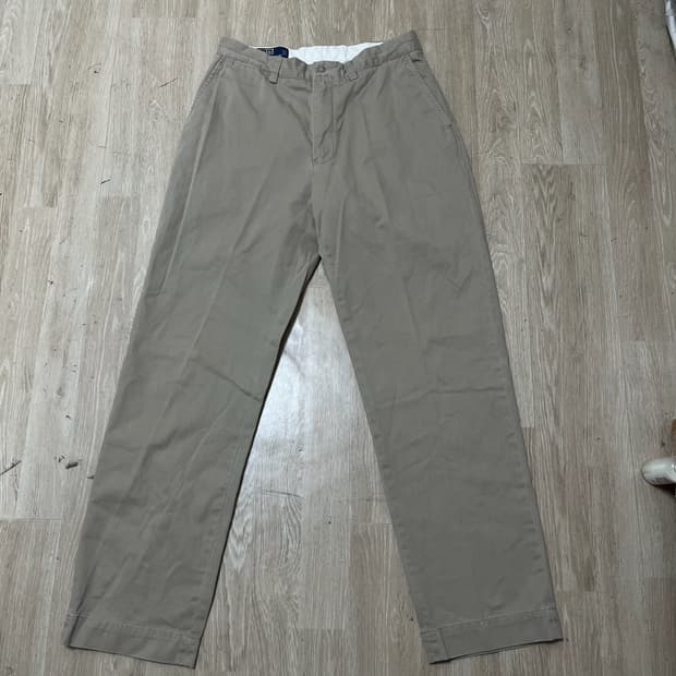 폴로 랄프로렌 남성 베이지 면바지 치노팬츠 32 