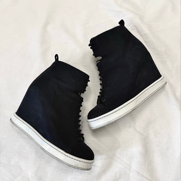 maison martin margiela ⑥ 웨지힐 스니커즈