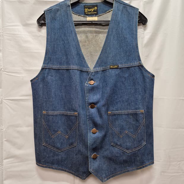 랭글러 usa 빈티지 데님 베스트