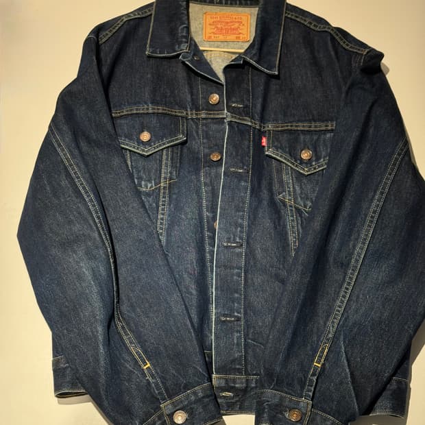 [48]리바이스 발렌시아 557XX 3세대 데님자켓 지쟌