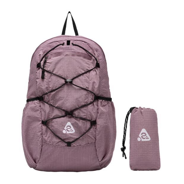 하이산 초경량 컴팩트 포켓백 백팩 가방 v2 나일론 퍼플 보라