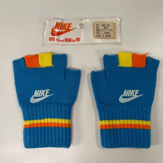 나이키 90s 올드 빈티지 오픈 핑거 장갑 4번 NIKE OLD 1990