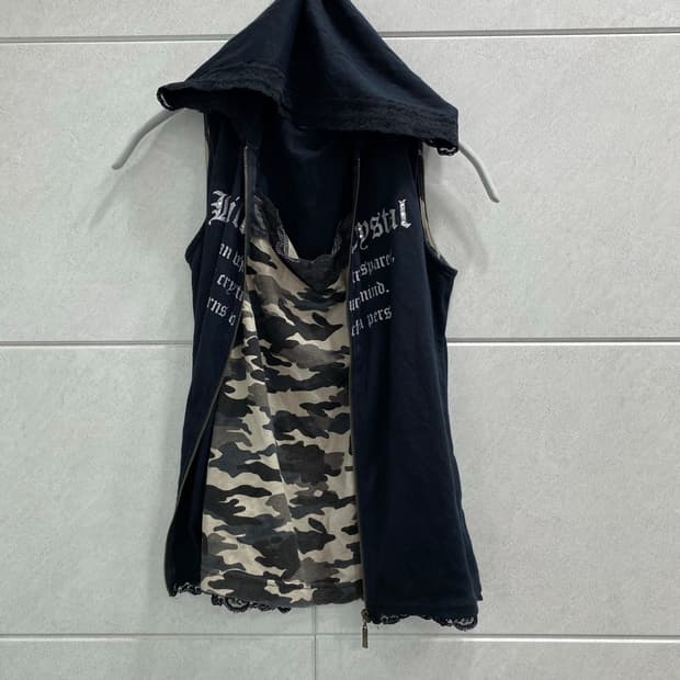 [Soavita Be Luire]2000s Mood Camo Sleeve
