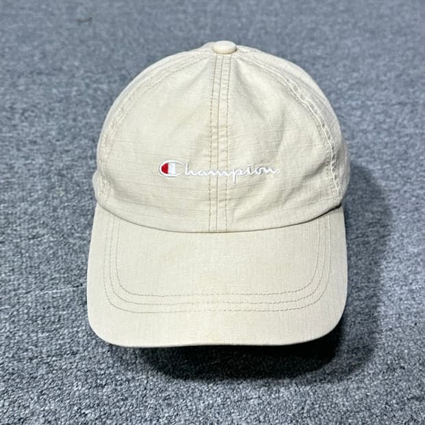 챔피온 베이지 캡모자 (old-7599)