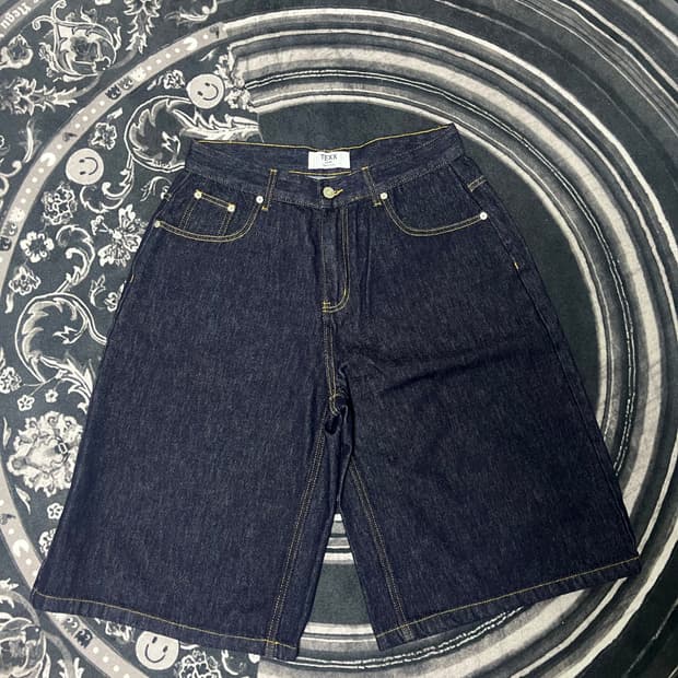 TEXX 생지 버뮤다팬츠