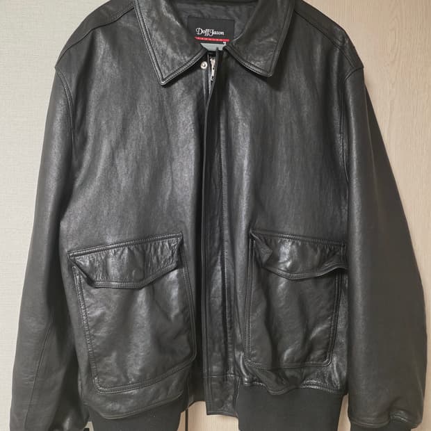 도프제이슨 a-2자켓.블랙