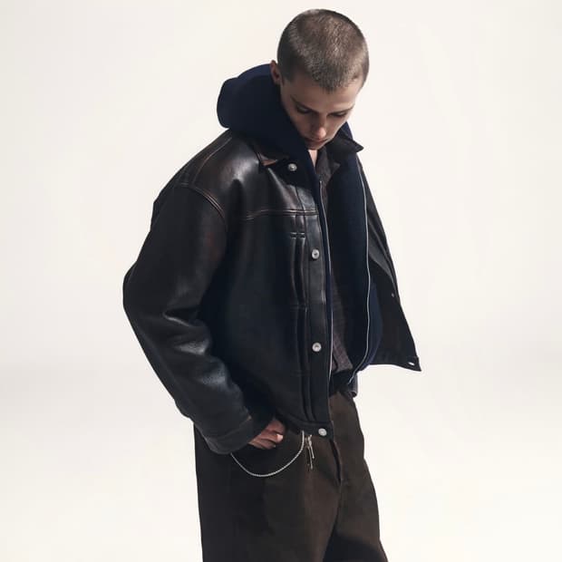 26ss Vintage Leather 1st Type jkt