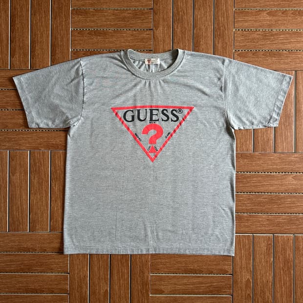 90’s Guess usa made cotton 1/2 tee