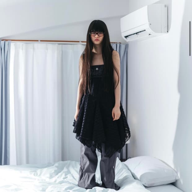 코이세이오 스퀘어넥 레이스 드레스 coyseio SQUARE NECK L