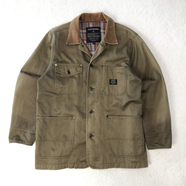 컨버스 코듀로이 카라 워크자켓 