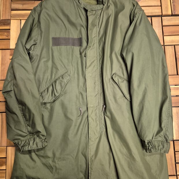 OG m65 피쉬테일 개파카 데드스탁(라이너 포함) S