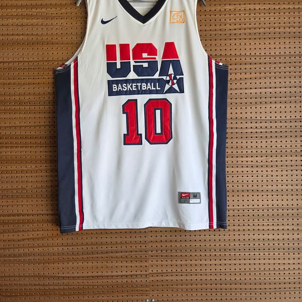  [M] 나이키 USA 드림팀 클라이드 드렉슬러 #10 리미티드 농구져지