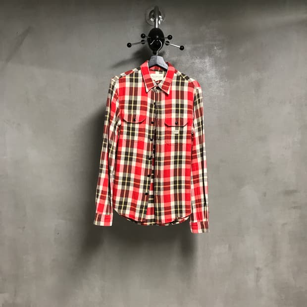 폴로 데님앤서플라이 체크 셔츠 S