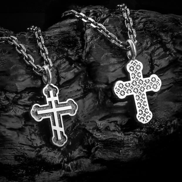 킹크로치 목걸이 RUSSIAN KROSS PENDANT