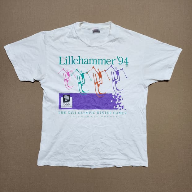 1994 Lillehammer Olympic Vintage T-shirt