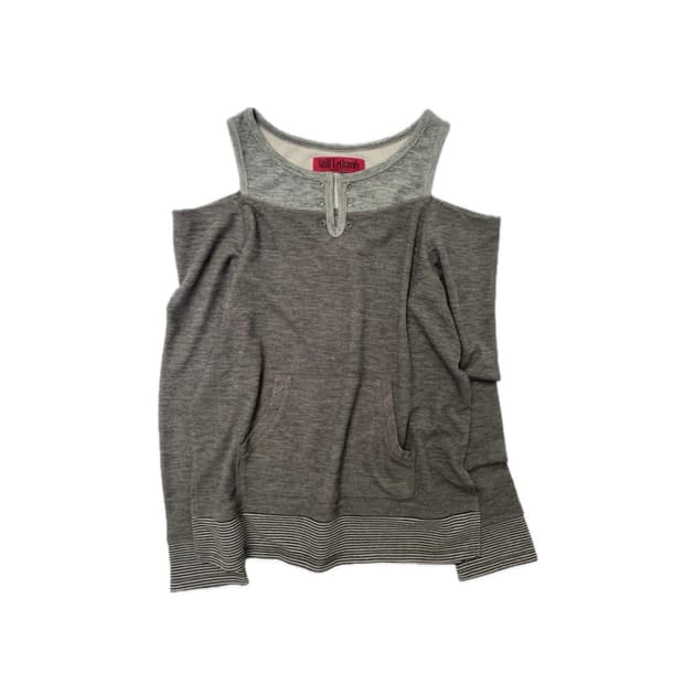 스틸레써디 OVERLOCKED OFF-SHOULDER T-SHIRT