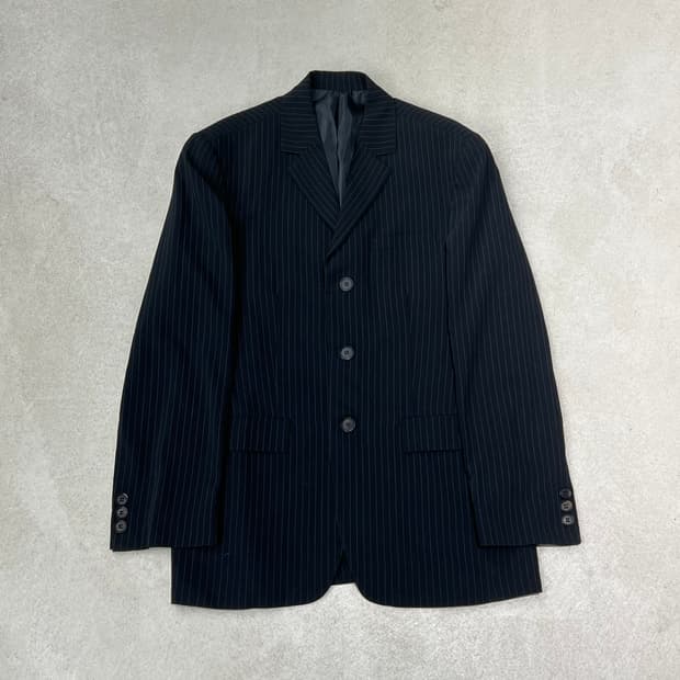 솔리드옴므 스트라이프 블레이저 s10080