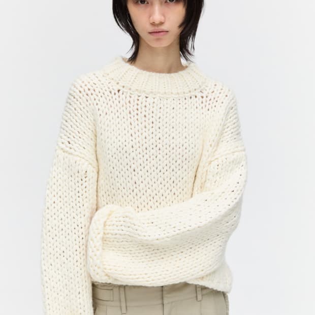 플리즈프로젝트 bulky pullover knit 니트