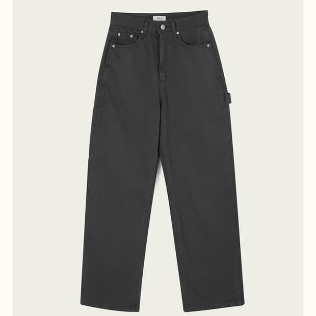 리본빛 카펜터 코튼 퍈츠 차콜 M