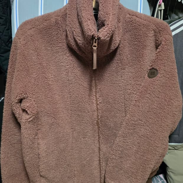 코오롱스포츠 여성 카라형 플리스재킷