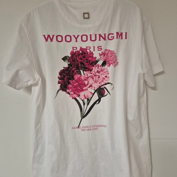 우영미 21ss 플라워 반팔 44