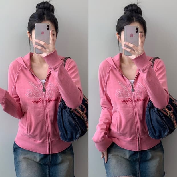 나이키 후드집업