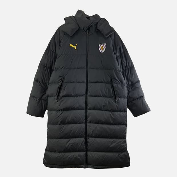 푸마 블랙 남자 롱 패딩 L N7007
