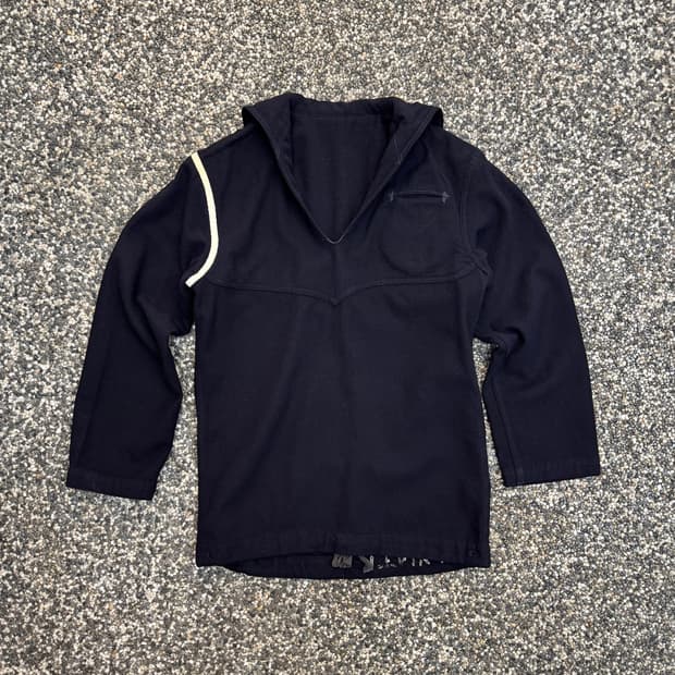 40s US Navy 미해군 세계2차대전 울 세일러 셔츠 (S)