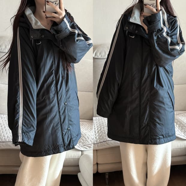 나이키 딥네이비 투웨이 돕바 집업