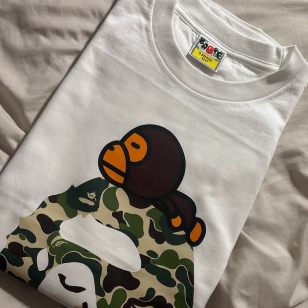 베이프 마일로 반팔