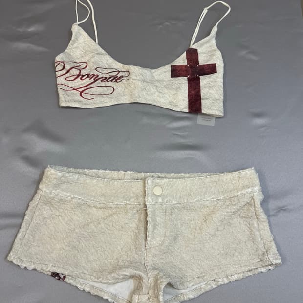 Bonnae 본네 그래픽 비키니 세트 아이보리 1사이즈