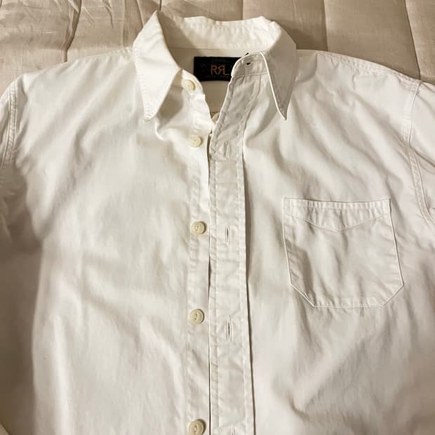 RRL 화이트셔츠