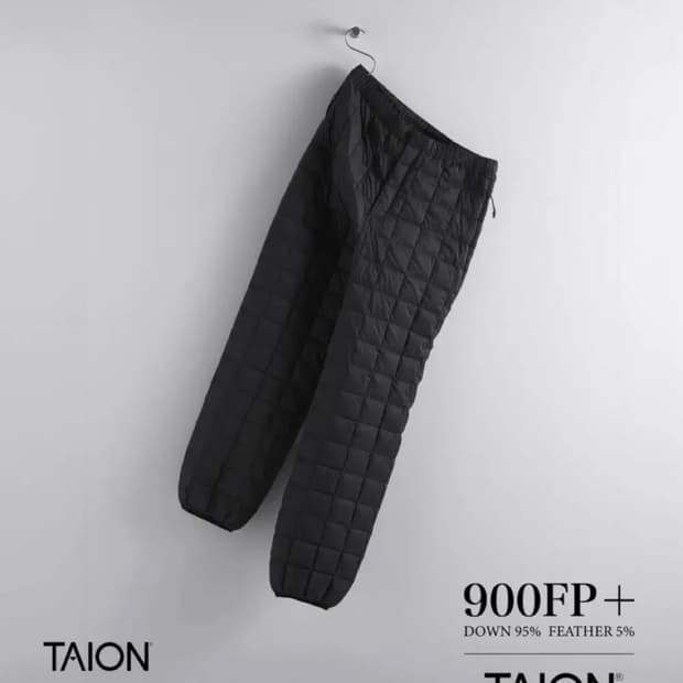 타이온(TAION) 마운틴 엑티브 라이트다운 팬츠 (L)