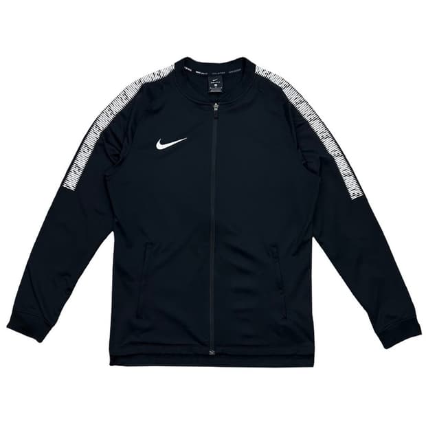 나이키 풋볼 축구 풋살 드라이핏 블랙져지 집업 자켓  M