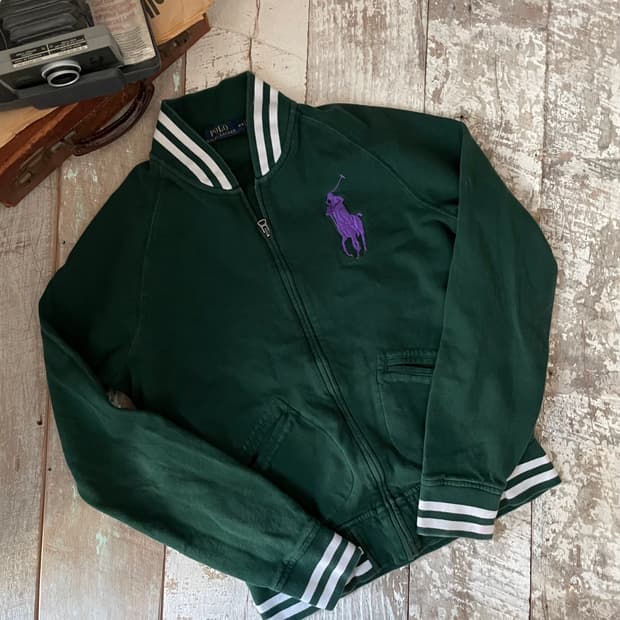 폴로 랄프로렌 빅포니 집업 스웻 자켓