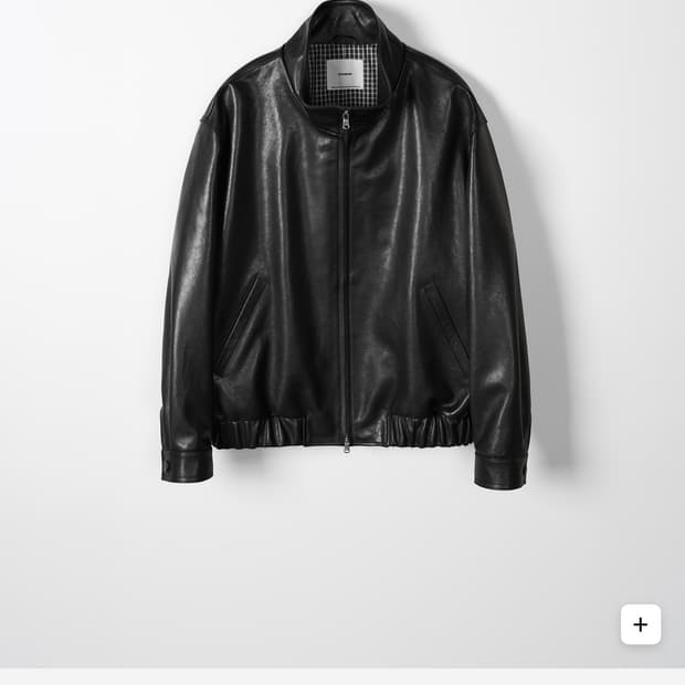 인더로우 레더 헤리티지 자켓 블랙3