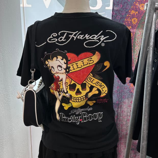 Ed hardy X Betty-Boop T-Shirts