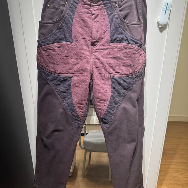 루이비통 모노그램 플라워 카펜터팬츠