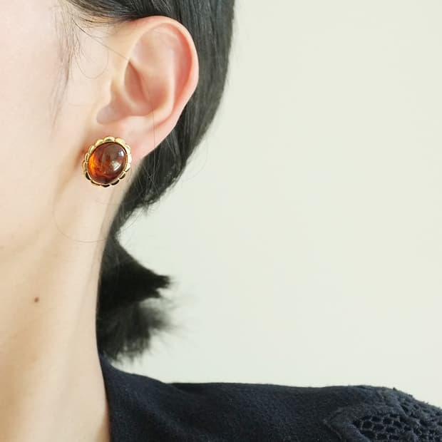 1980년대 Avon 볼드 빈티지 침귀걸이