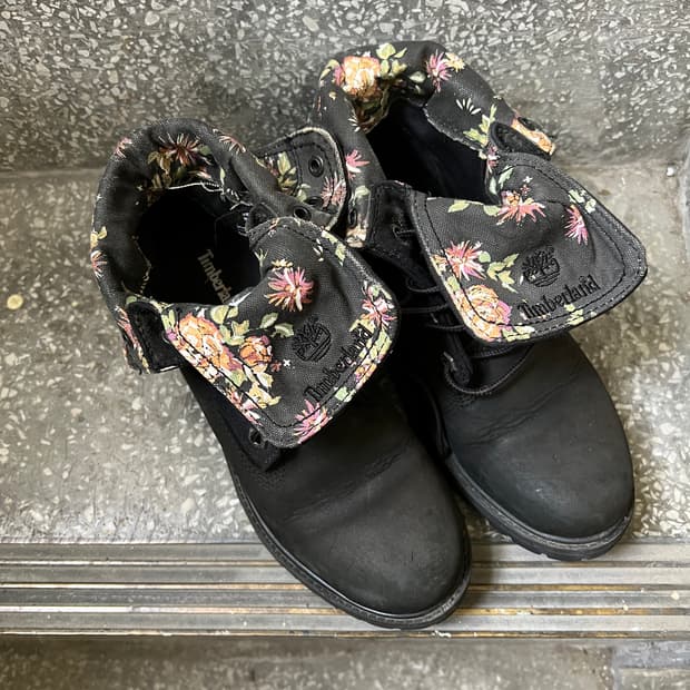 팀버랜드 헤리티지 플로럴 롤탑 워터프루프 부츠