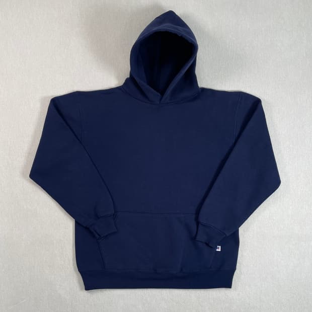 (가슴 57cm) 러셀 애슬레틱 플레인 후디 스웻셔츠