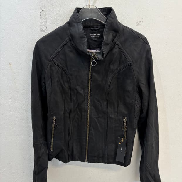 Vintage Black Leather Jacket