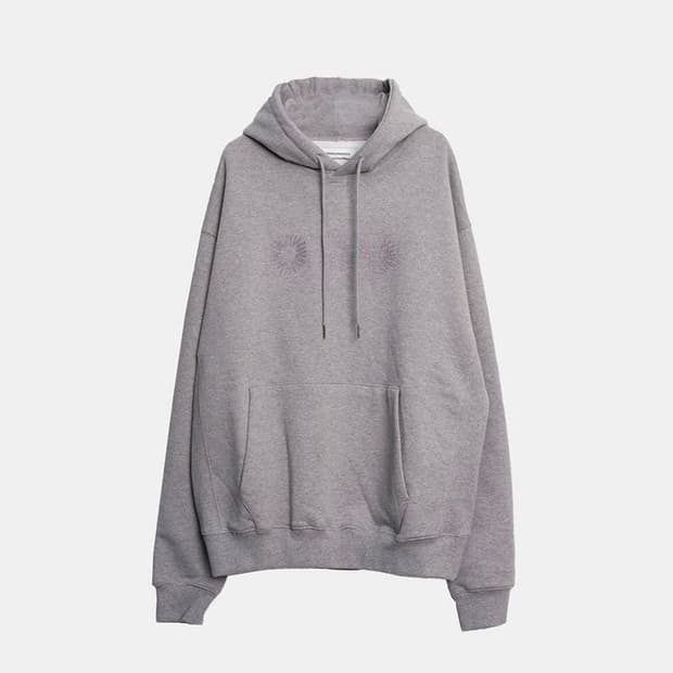 999휴머니티 EVD 후드티 멜란지 그레이