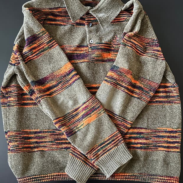 디네댓 그레이트풀 데드 벨벳 니트 M사이즈