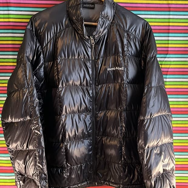 20s 몽벨 윈드스토퍼 EX800 경량패딩 블랙