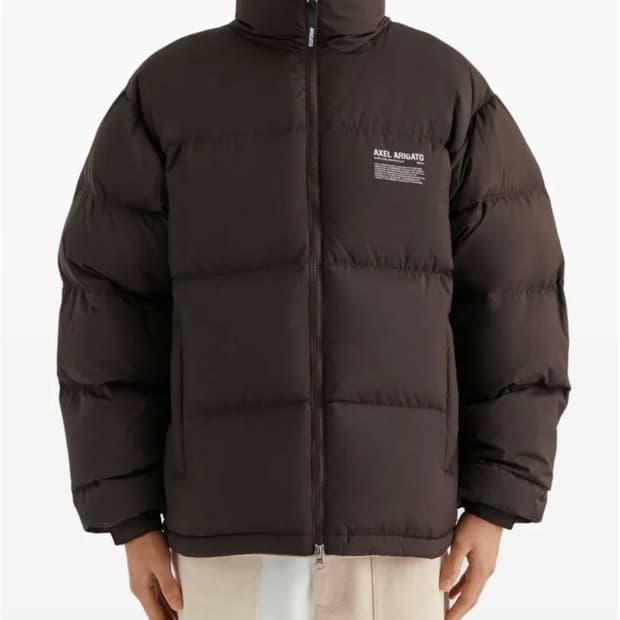 axel arigto observer 푸퍼자켓 패딩 새상품 다크브라운 m